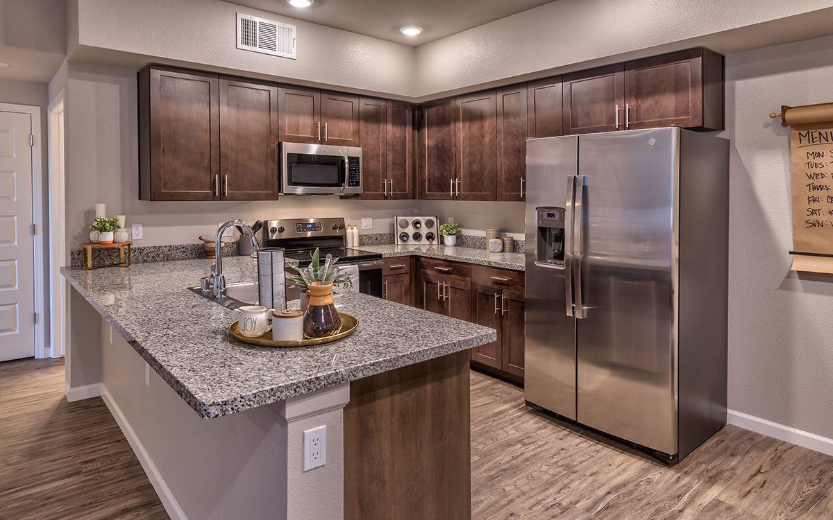 Carson Hills Apartments - Carson City NV - Two Bedroom (Governor) - Kitchen